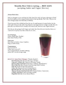 Red Ales - About