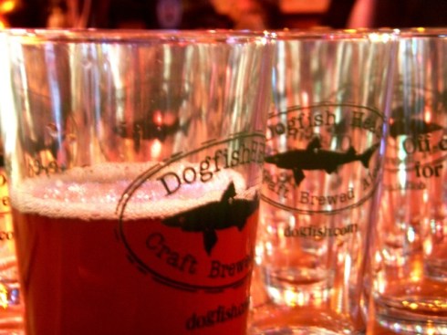 75 MInute IPA on cask for Dogfish Head pint night at Moe's