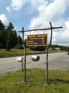 Paradox Brewery: Brewery .015 mi, Tasting Room .019 mi... I think we'll make it!